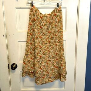 Allegra K skirt beautiful colors